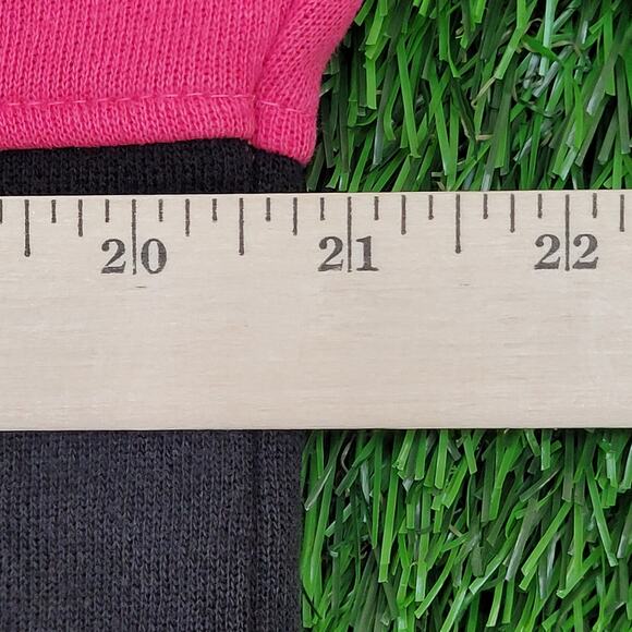 Vintage 90s Blank Sweatshirt Womens Small 21x26 Black Pink - Picture 5 of 14